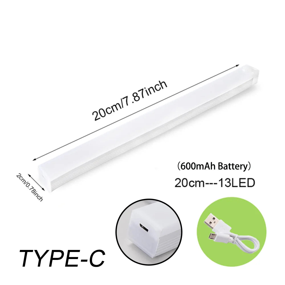 Rechargeable Motion Sensor LED Light Bar - feature reference