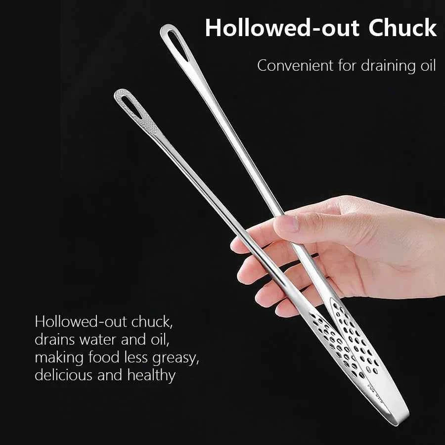 Stainless Steel BBQ & Kitchen Tongs – practical home and kitchen gadget