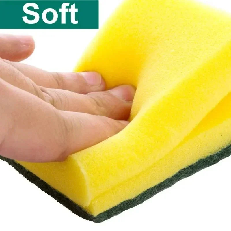 Double-Sided Scrub Sponges for Kitchen Cleaning
