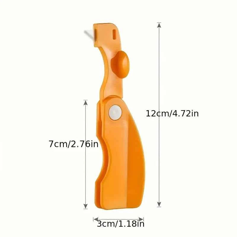 Folding Citrus Peeler - close-up detail and material