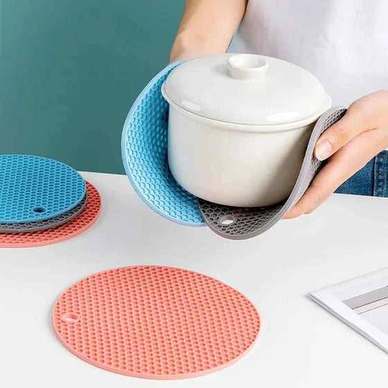 Silicone Anti-Slip Pot Holder Mat
