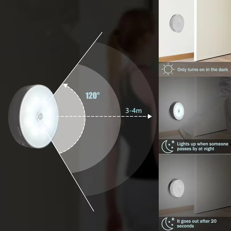Motion Sensor Night Light - care and use reference