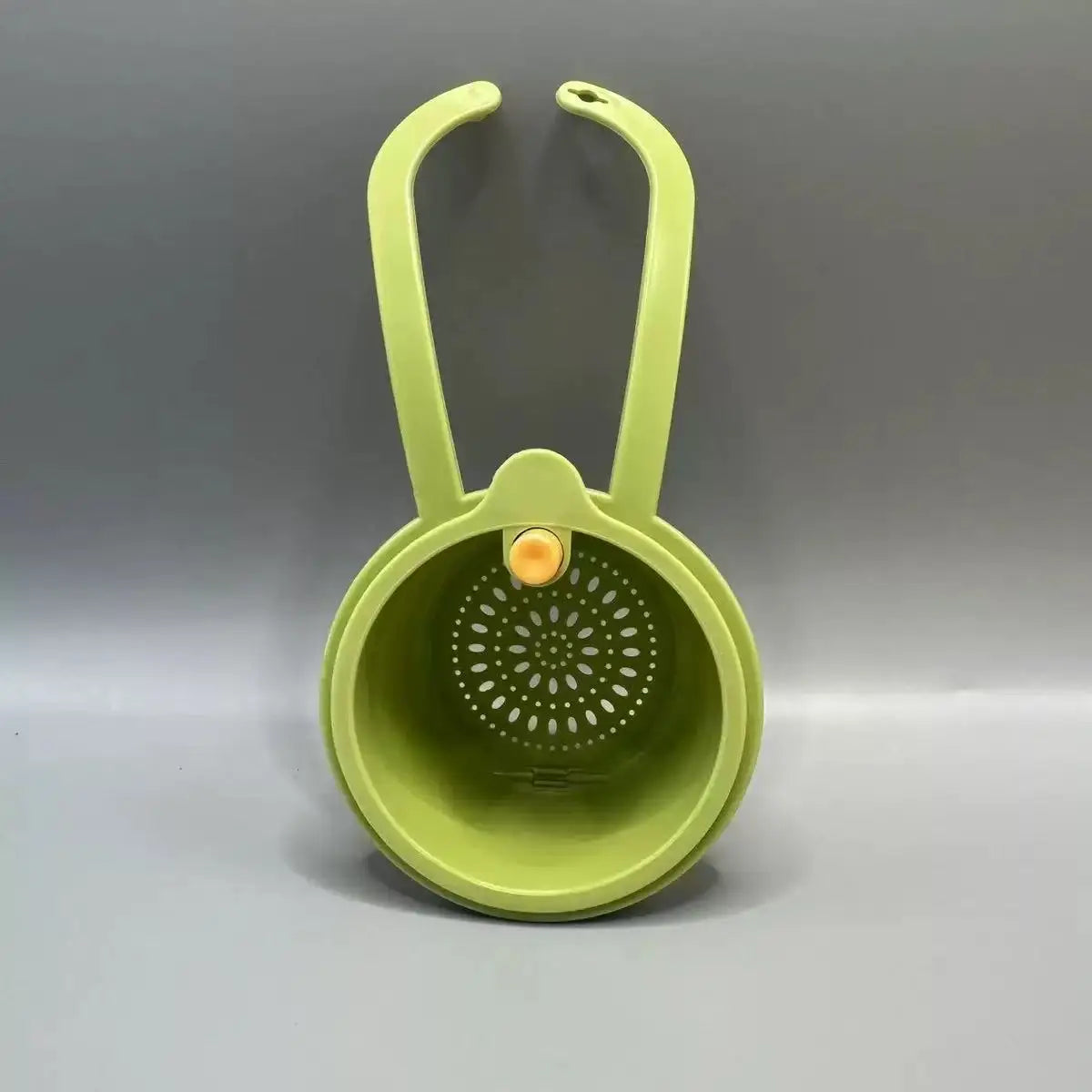 Press-Type Drain Basket for Kitchen & Bathroom | Multi-Functional Food Strainer & Sink Organizer - Vaxicy
