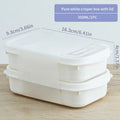 Stackable Refrigerator Storage Containers (Food-Grade)