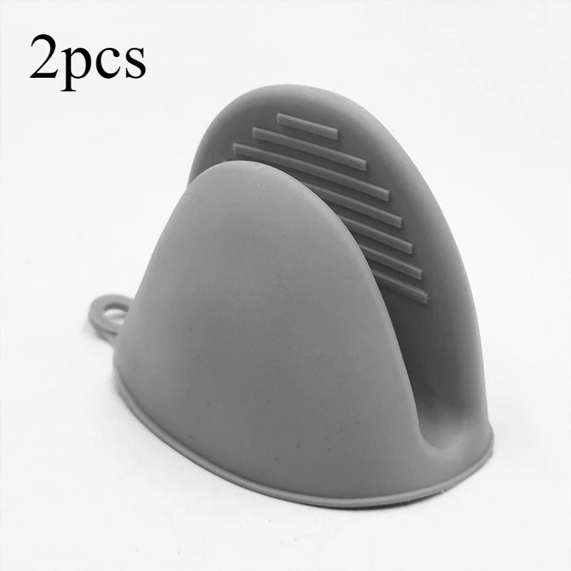 2-Piece Silicone Oven Mitt Clips – practical home and kitchen gadget