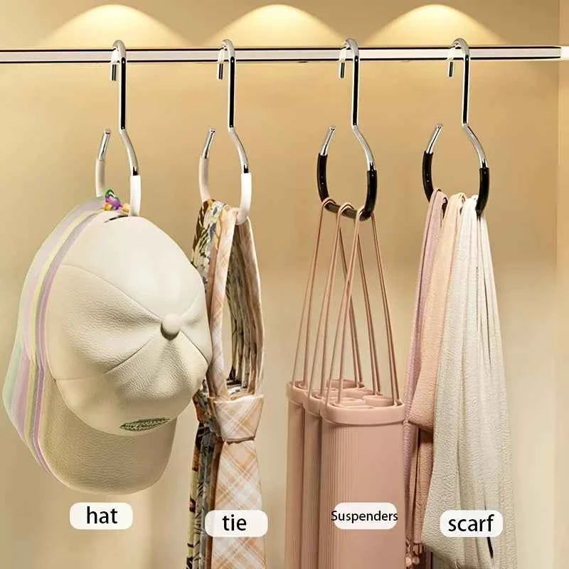 Multipurpose Round Hanging Hooks - lifestyle use in small kitchen or home