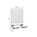 Bathroom Stainless Steel Razor Holder Storage Hook Wall  Men Shaving Shaver Shelf Punch Free Razor RackBathroom Accessories - Vaxicy