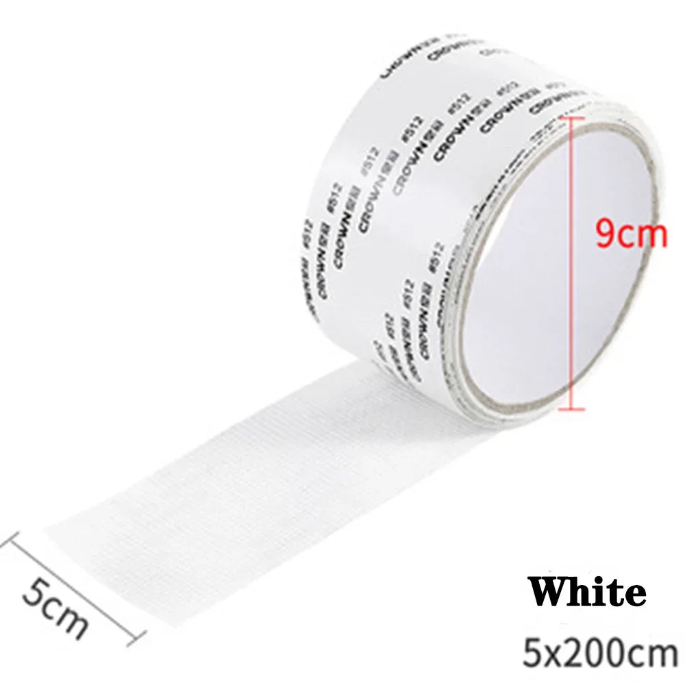 Mosquito Net Windows anti-mosquito mesh Easy-to-Apply Waterproof Window Screen Repair Tape Self-Adhesive Mesh Patch - Vaxicy