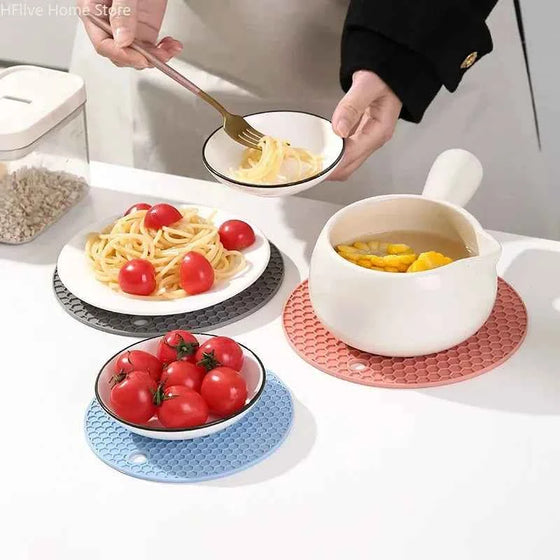 Silicone Anti-Slip Pot Holder Mat