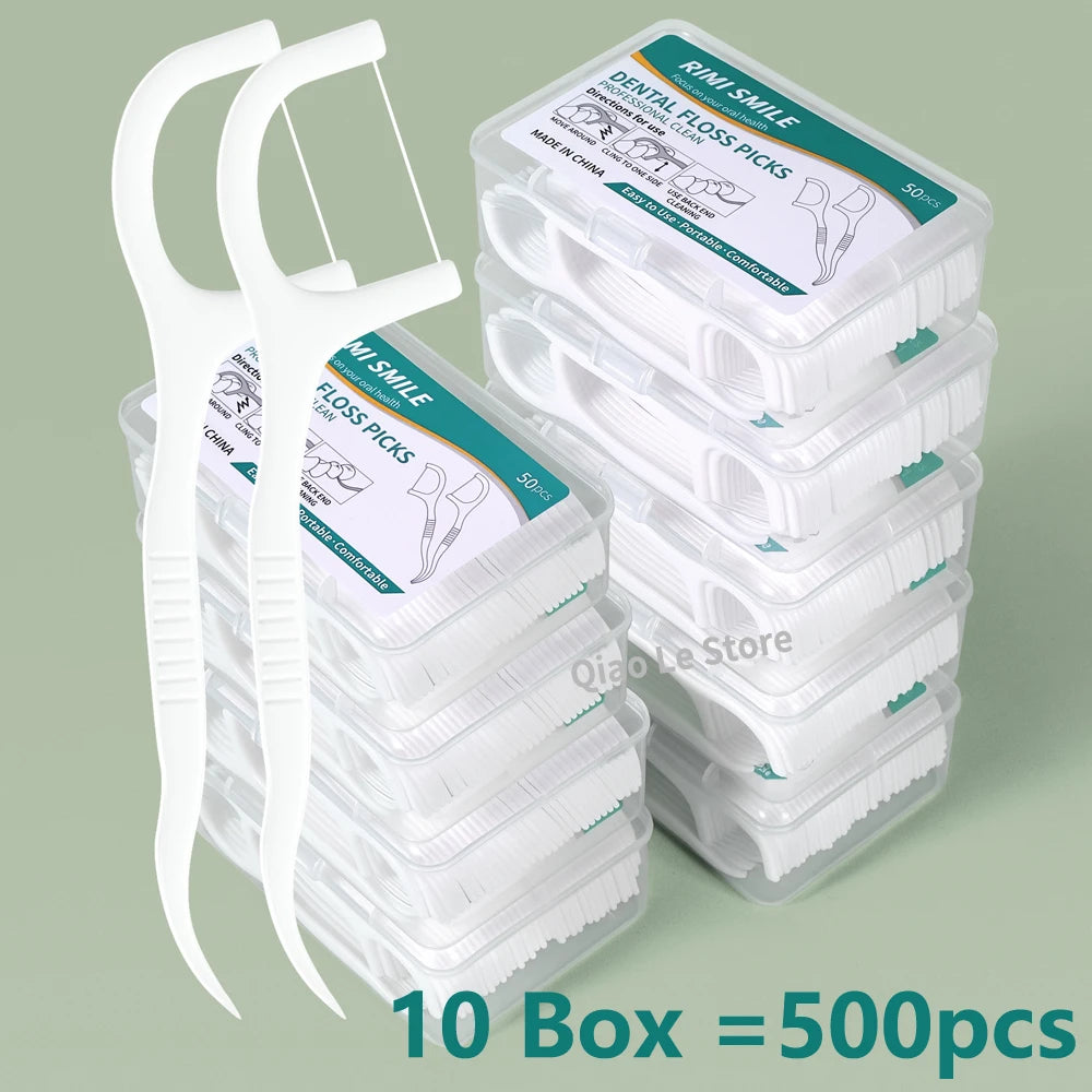 Portable Dental Floss Picks Box – practical home and kitchen gadget