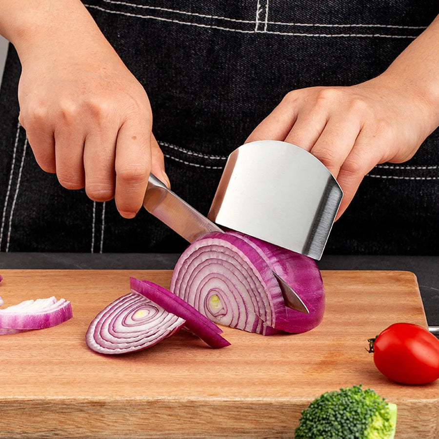 Stainless Steel Finger Guard for Chopping