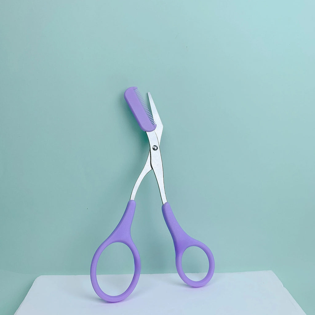 Eyebrow Trimming Scissors with Comb – practical home and kitchen gadget