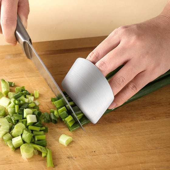 Stainless Steel Finger Guard for Chopping