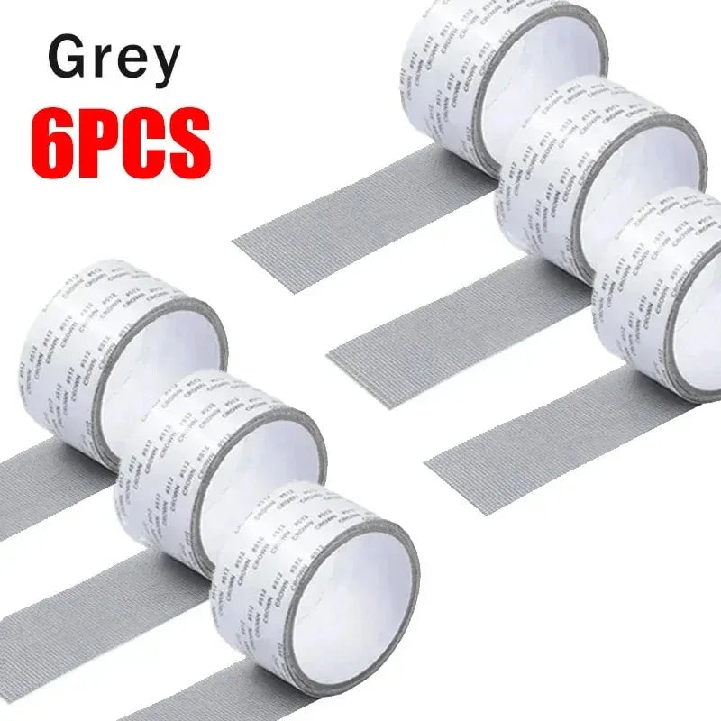 Mosquito Net Windows anti-mosquito mesh Easy-to-Apply Waterproof Window Screen Repair Tape Self-Adhesive Mesh Patch - Vaxicy