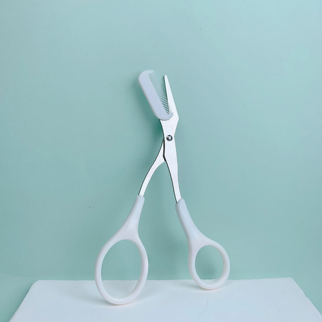 Eyebrow Trimming Scissors with Comb – practical home and kitchen gadget