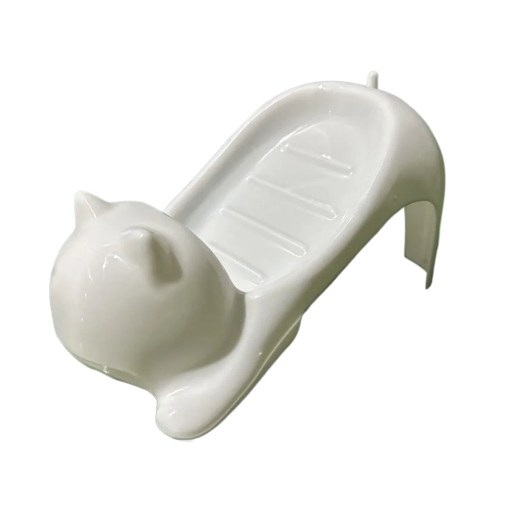 Cute Cat Drain Soap Holder – practical home and kitchen gadget