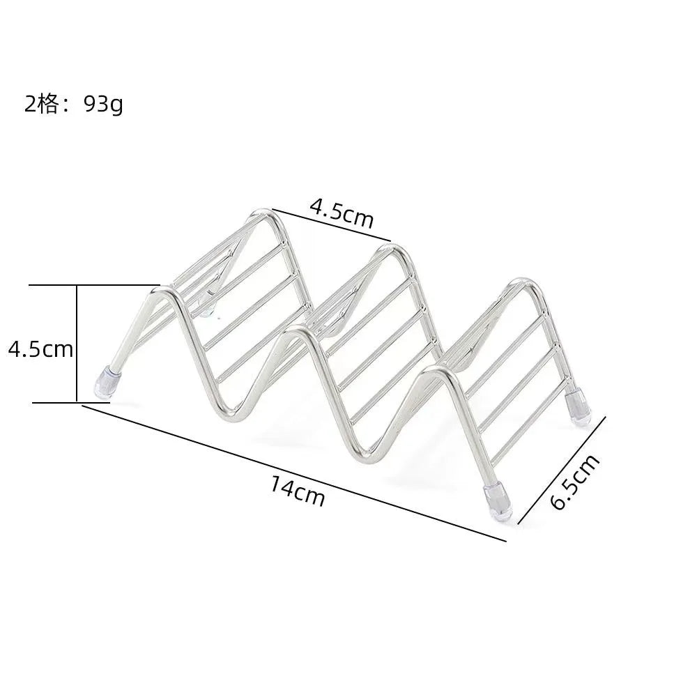 Stainless Steel Soap Dish with Drain Tray