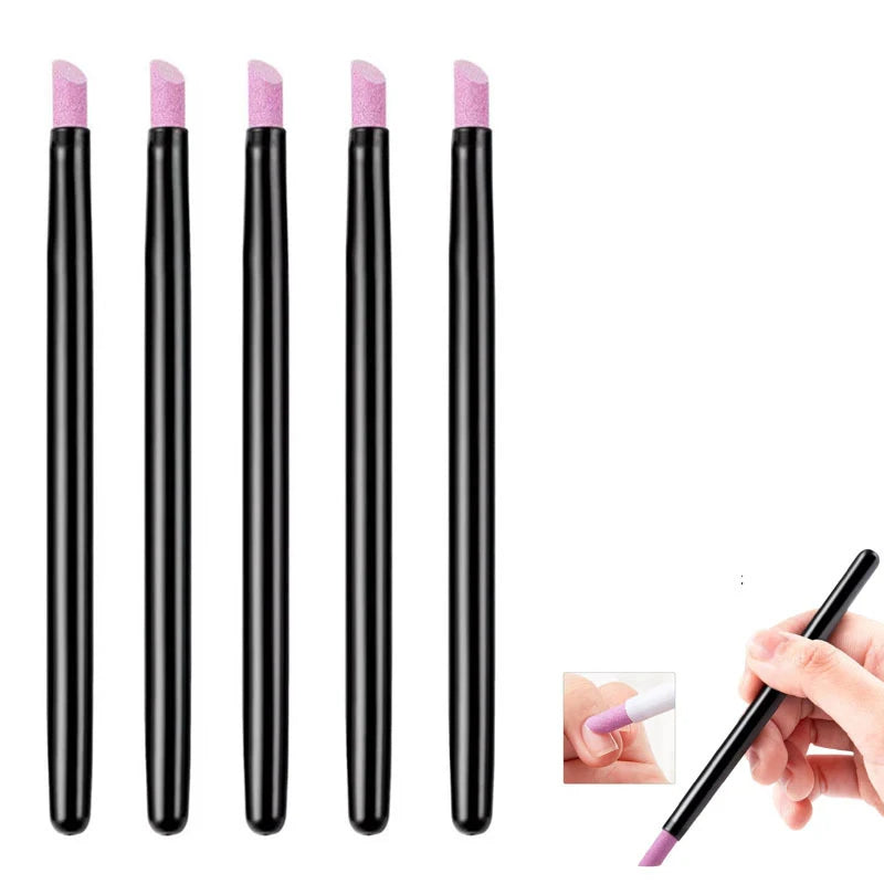 Nail Cuticle Cleaning Pen Set - lifestyle use in small kitchen or home