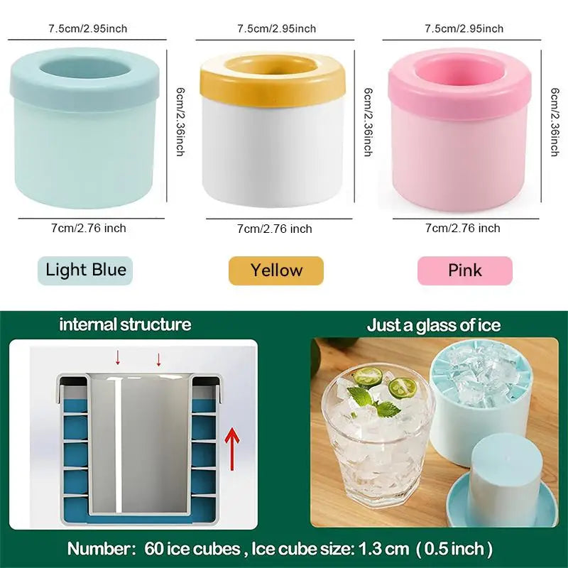 Silicone Ice Cube Mold – practical home and kitchen gadget