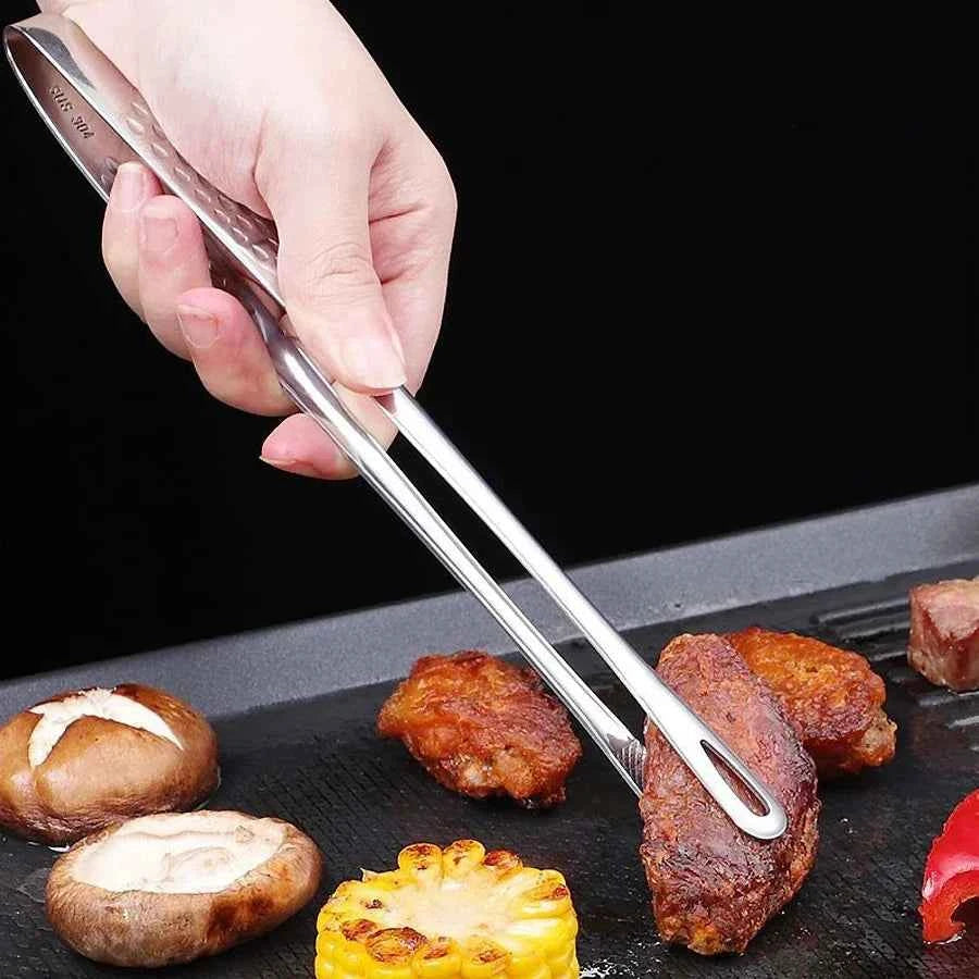 Stainless Steel BBQ & Kitchen Tongs – practical home and kitchen gadget