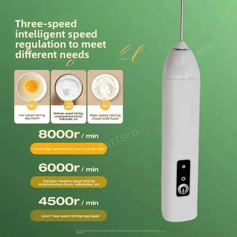 Rechargeable Wireless Milk Frother – practical home and kitchen gadget