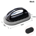 Magic Emery Sponge Brush Wipe Eraser Cleaner Kitchen Bath Rust Strong Decontamination Cleaning Tools With Handle Household Tools - Vaxicy