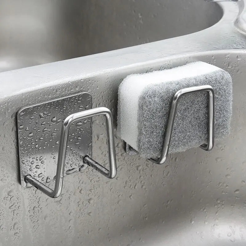 Wall-Mount Sink Sponge Rack