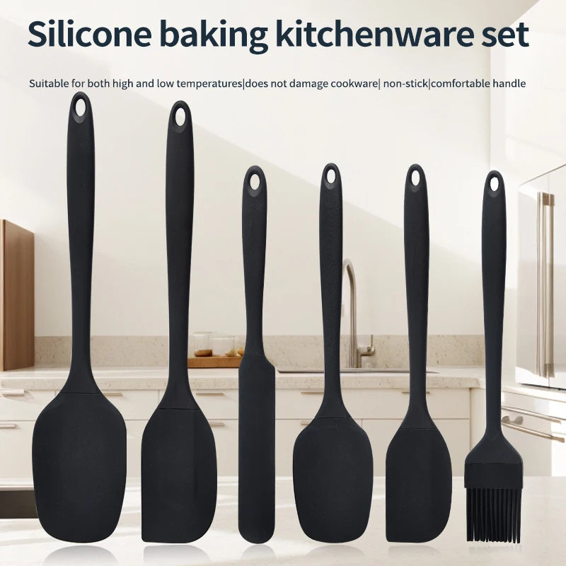 6-Piece Silicone Kitchen Utensil Set