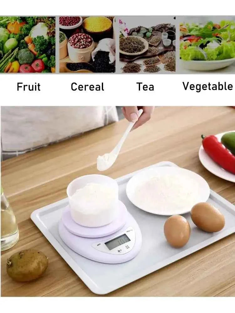 5kg Digital Kitchen Scale – practical home and kitchen gadget