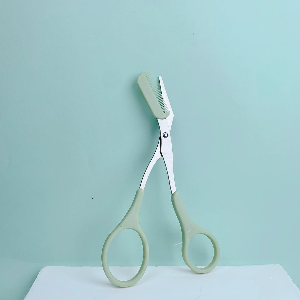 Eyebrow Trimming Scissors with Comb – practical home and kitchen gadget