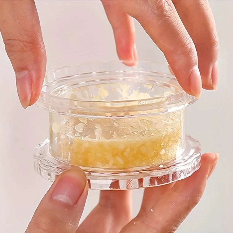 1/2Pcs Manual Portable Garlic Crusher - Twist Kitchen Gadget for Crushing Garlic and Ginger, Easy to Use and Clean - Vaxicy