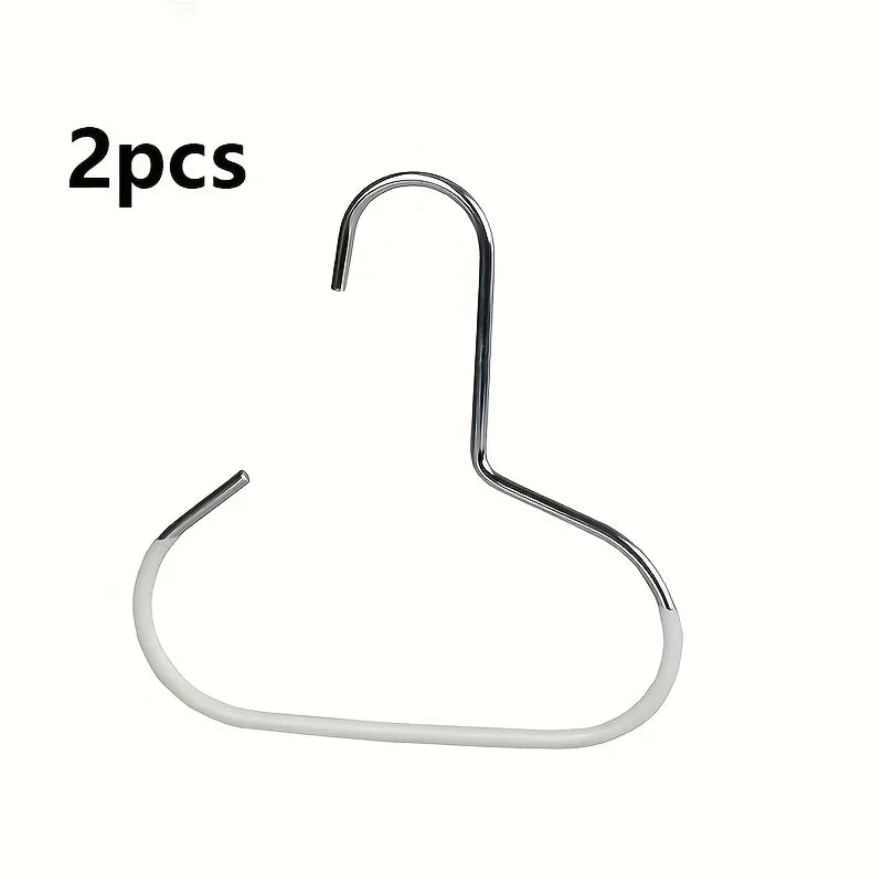 1/2/5pcsVersatile Manganese Steel Round Hook - Perfect for Hats, Ties, Scarves & Bags, Strong Load-Bearing, Non-Deformable - Vaxicy