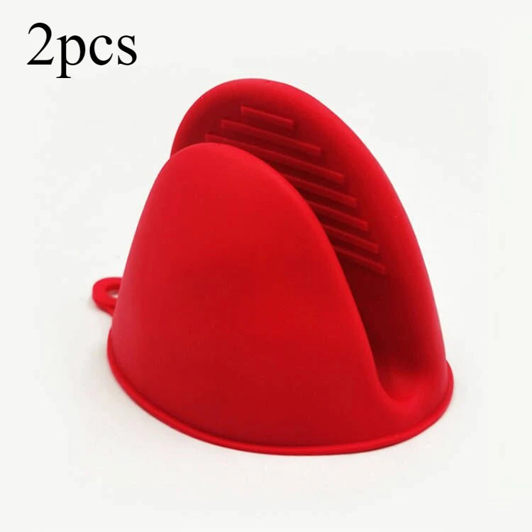 2-Piece Silicone Oven Mitt Clips – practical home and kitchen gadget