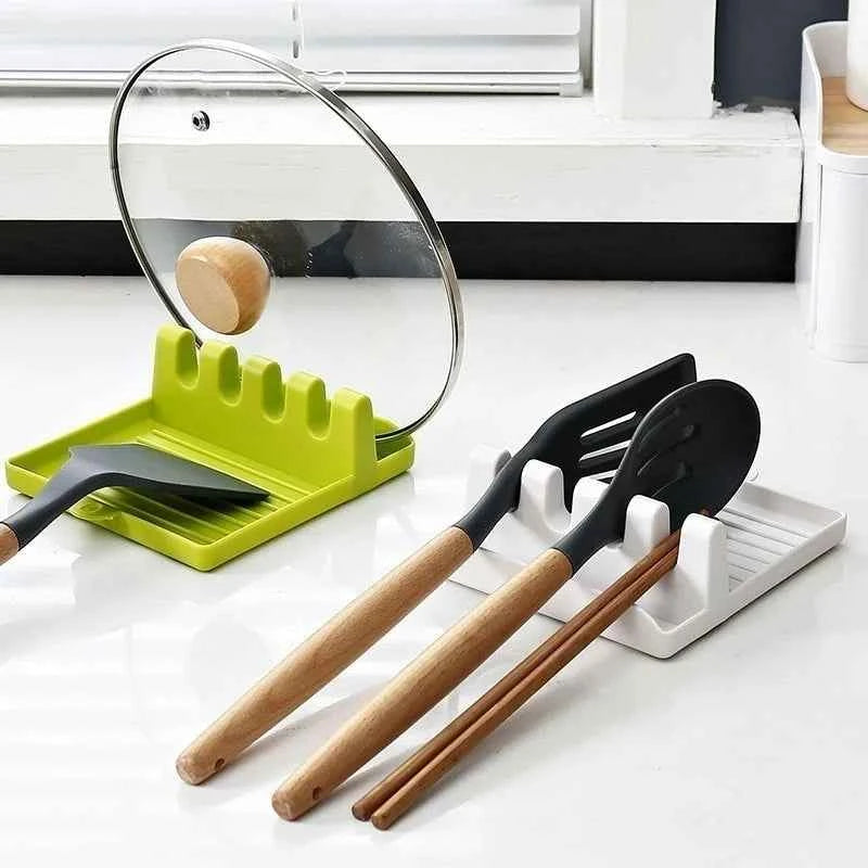 Kitchen Utensil Holder - lifestyle use in small kitchen or home