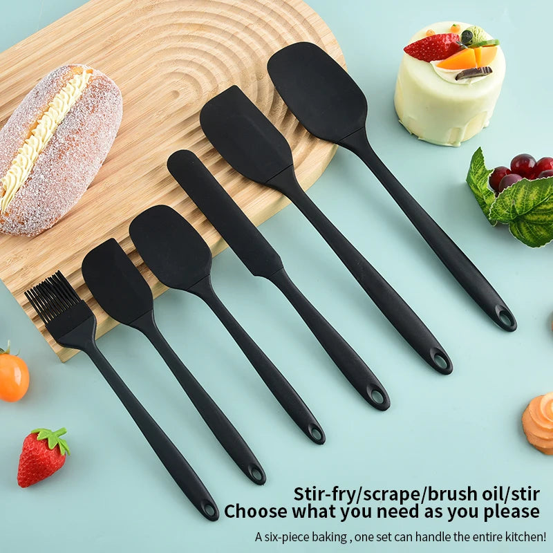 6-Piece Silicone Kitchen Utensil Set