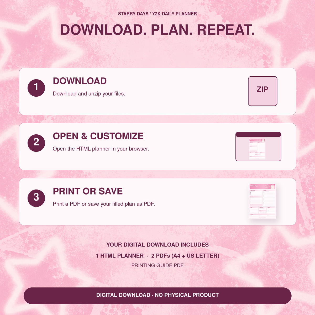 Starry Days download instructions