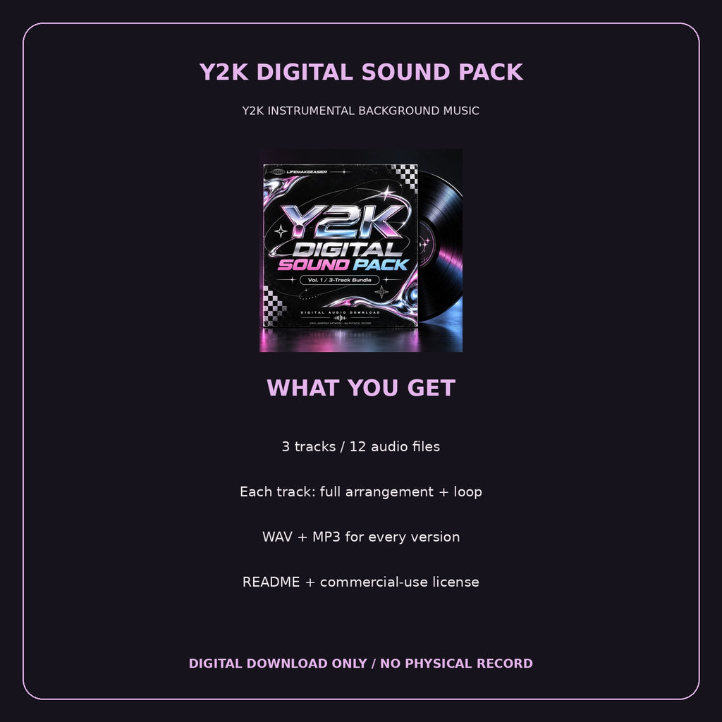 Y2K Digital Sound Pack Vol. 1 image 2